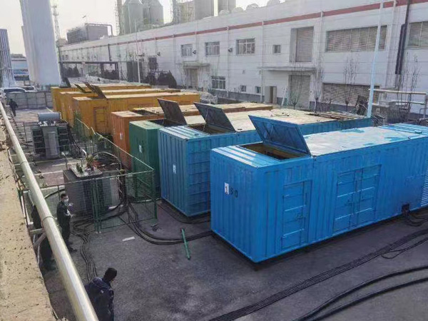 恩施柴油发电机出租案例展示